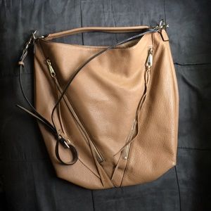 Rebecca Minkoff saddle color Moto Hobo
